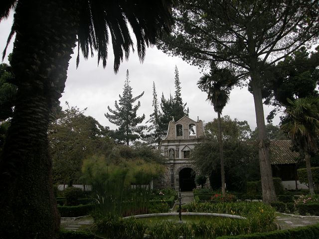 Hosteria La Cienega Cotopaxi von der Hosteria aus gesehen Hosteria La